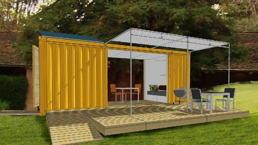 Sunset Cargotecture® Home