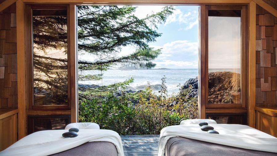 The spa at Wickanninish Inn in Tofino, B.C.