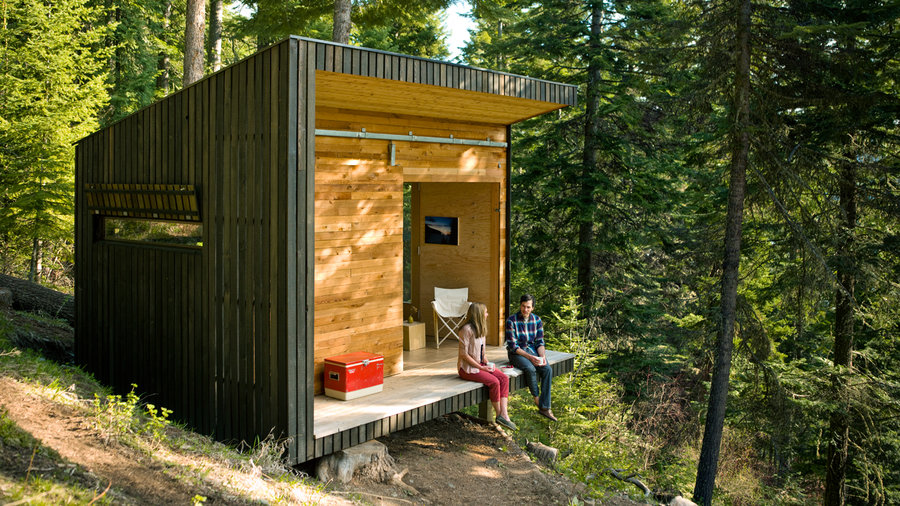 DIY Cabin in the Woods - Sunset Magazine - Sunset Magazine