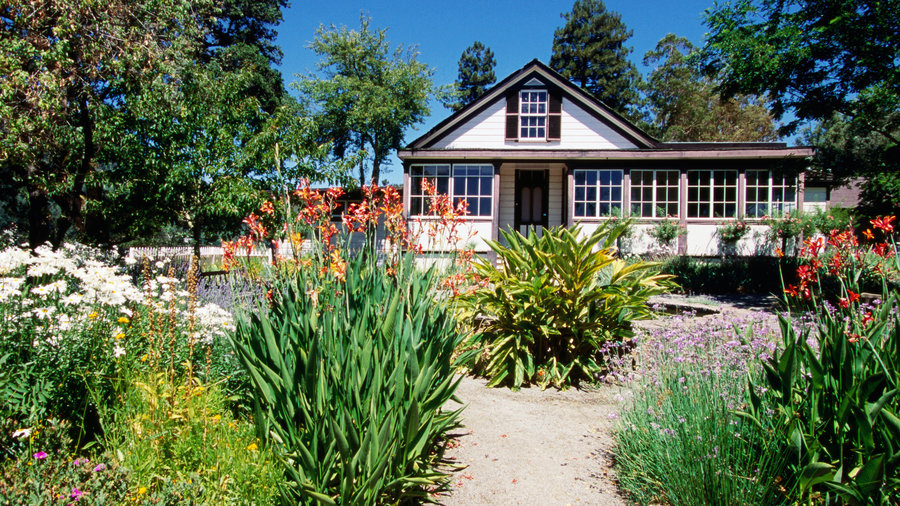 The house at Jack London State Historic Park, filled with the best hikes in the area