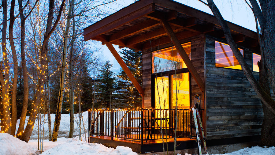 Cozy cabins near Jackson at Fireside Resort in Wilson, WY