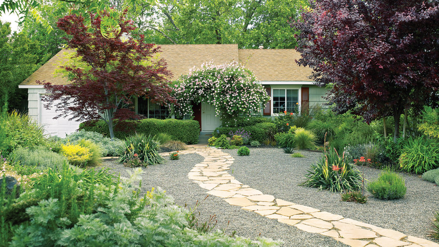 7 Inspiring Lawn-Free Yards - Sunset Magazine - Sunset ...