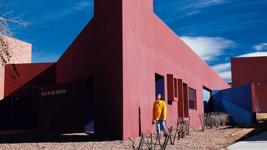 Santa Fe, New Mexico best modern architecture Sunset
