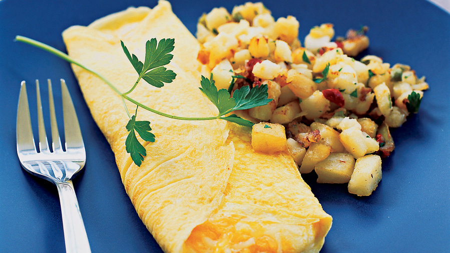 Scrambled: Folded Cheese Omelet (0415)