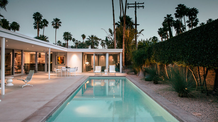 Before & After: Former Party Pad Becomes a Sleek Palm Springs Vacation Home