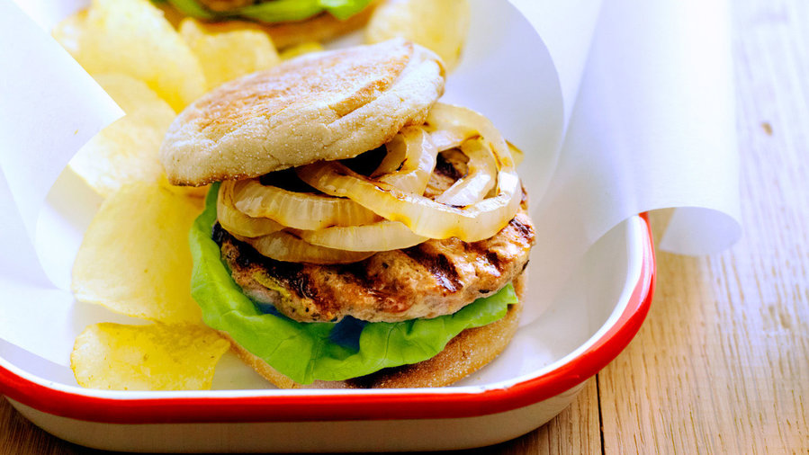Grilled Turkey and Zucchini Burgers Grilled Turkey and Zucchini Burgers