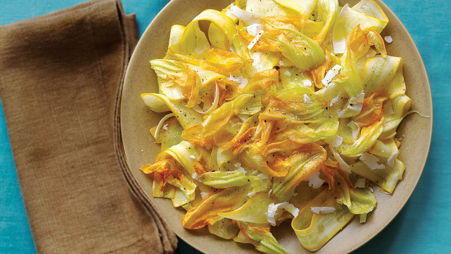 Summer squash: Shaved Summer Squash Salad