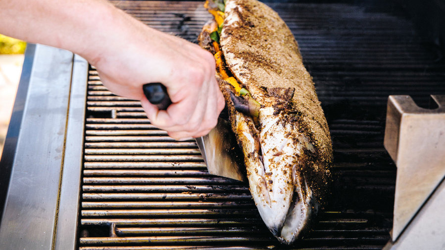 Skewered Swordfish with Bay and Lemon Recipe – Sunset Magazine
