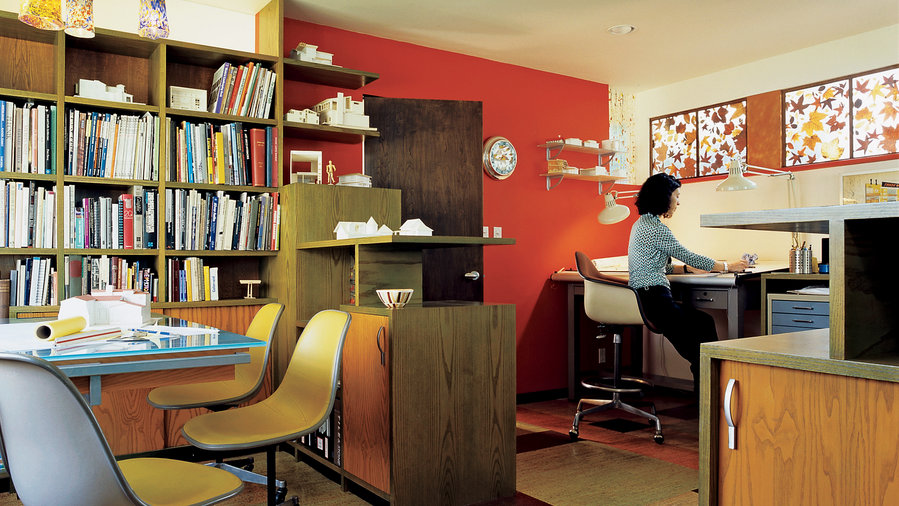 Home office retreat Sunset Magazine