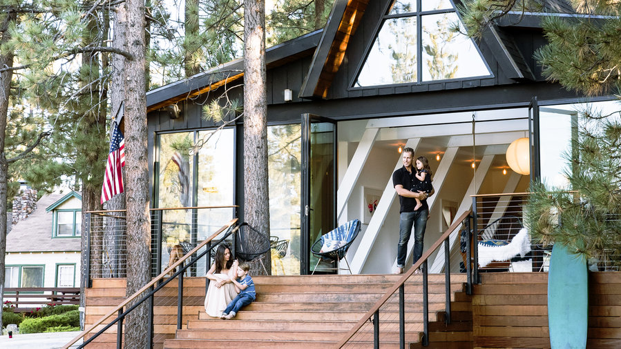 A-Frame Cabin Gets an A+ Makeover - Sunset Magazine