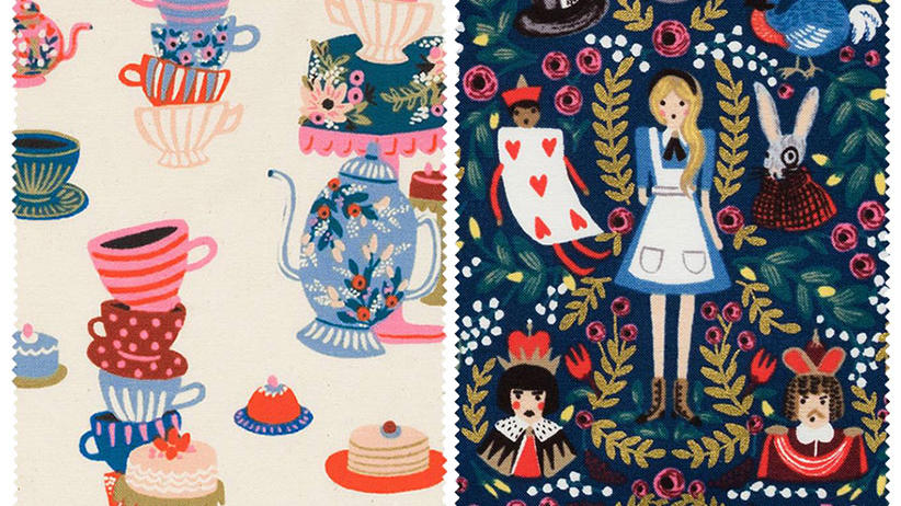 This Alice In Wonderland Inspired Fabric Collection Is Pure Whimsy Sunset Magazine