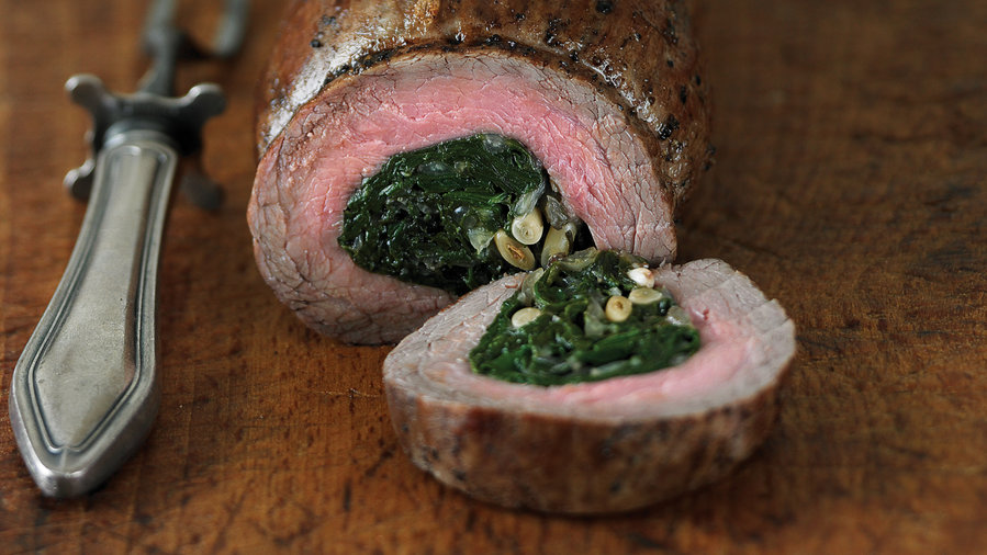 Kale: Flank Steak Braciole (0215)