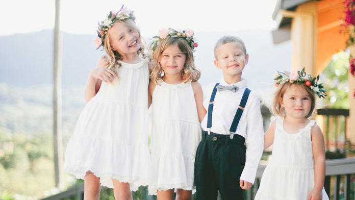 flower girl ring bearer