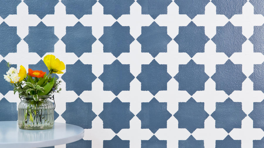 How to Stencil a Wall