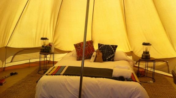 Glamping in the Vineyard