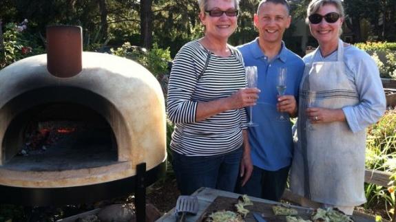 Firing Up Our New Pizza Oven