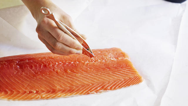 How to De-Bone Salmon - Sunset Magazine