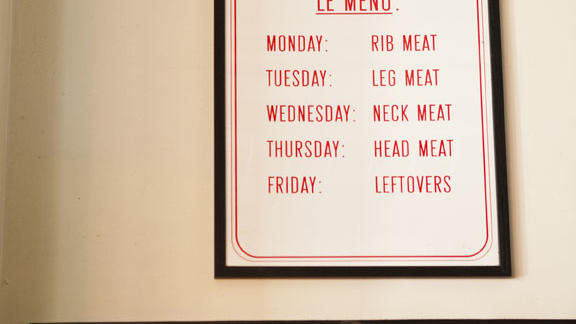 Do we like SF Bay Area menus?