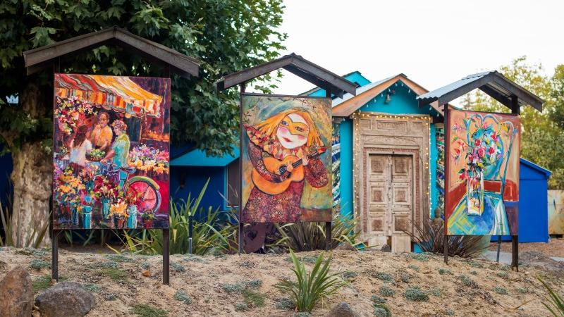 Creative couple transforms Sebastopol ranch house into work of art