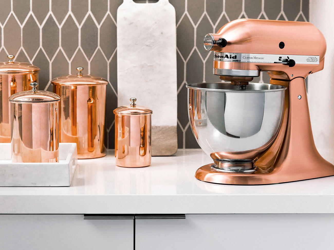 Win these kitchen beauties from our new Sunset show kitchen!