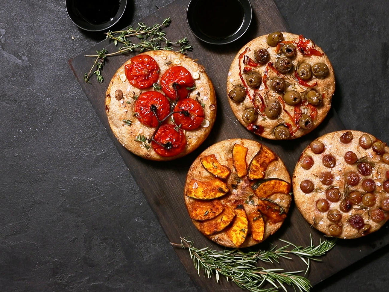 Fall Focaccia Four Ways Recipe – Sunset Magazine