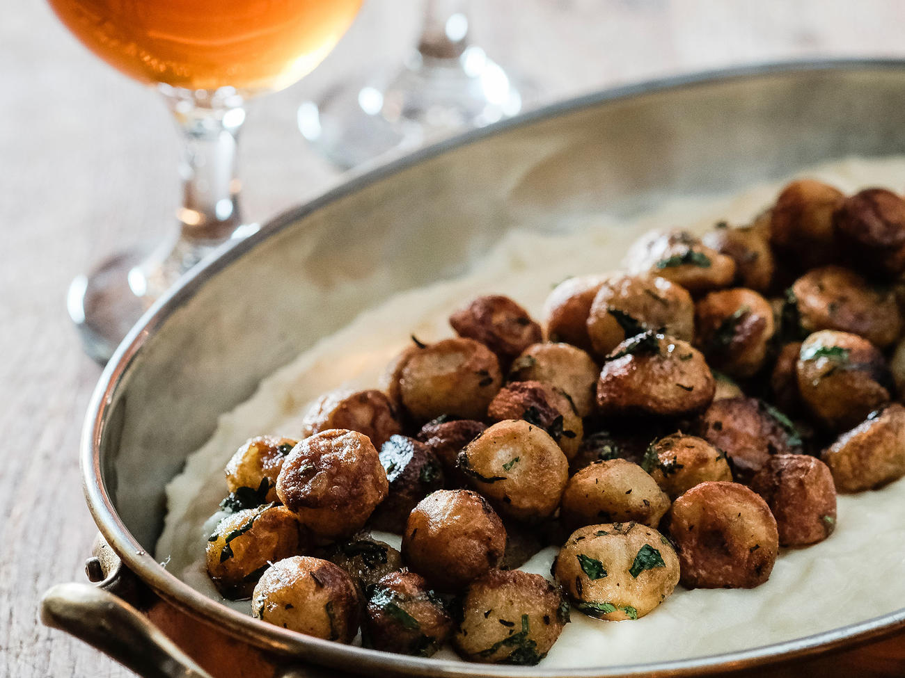 Potatoes Noisette on Potato PurÃ©e Recipe – Sunset Magazine