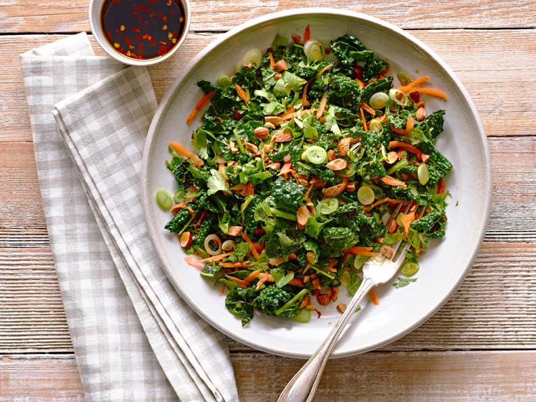 Asian Kale Salad Recipe Sunset Magazine