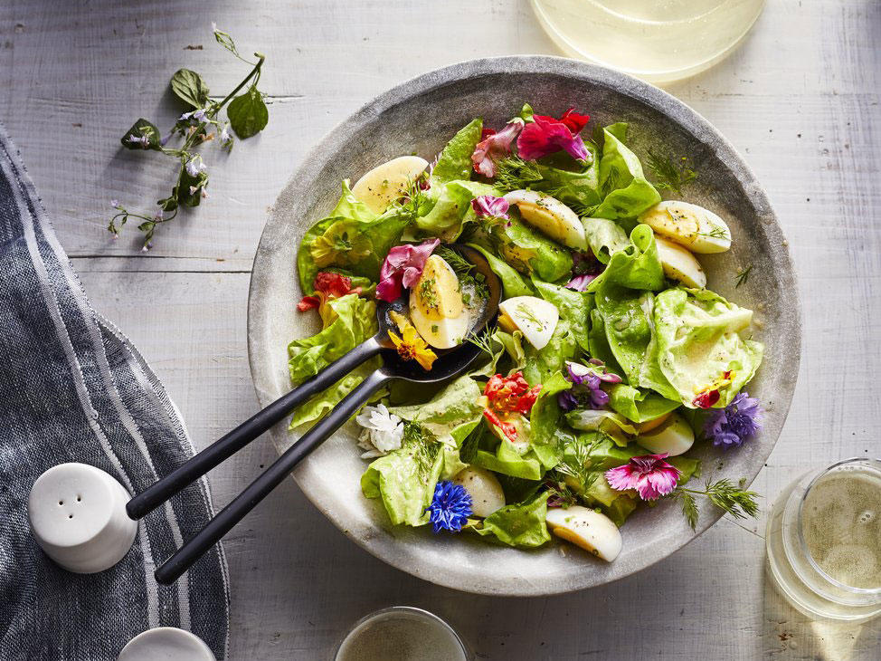 Butter Lettuce and Egg Salad Recipe – Sunset Magazine