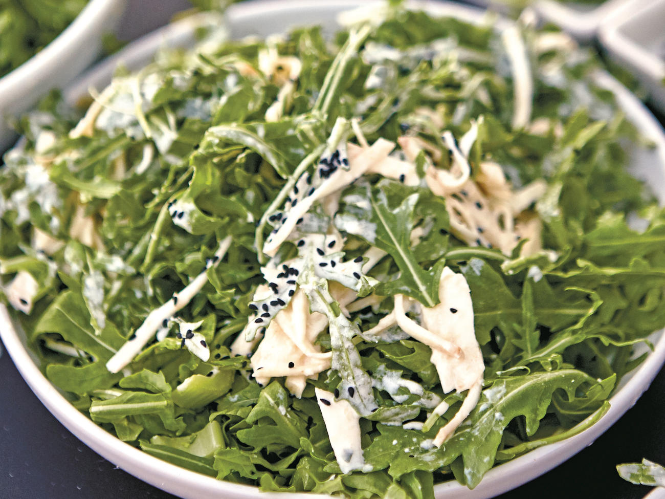 Celery Root Arugula Salad with Horseradish Dressing Recipe Sunset
