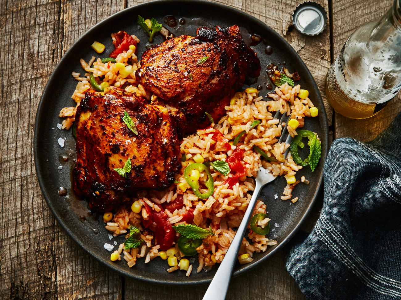 image of Chicken With Rice recipe by Sunset