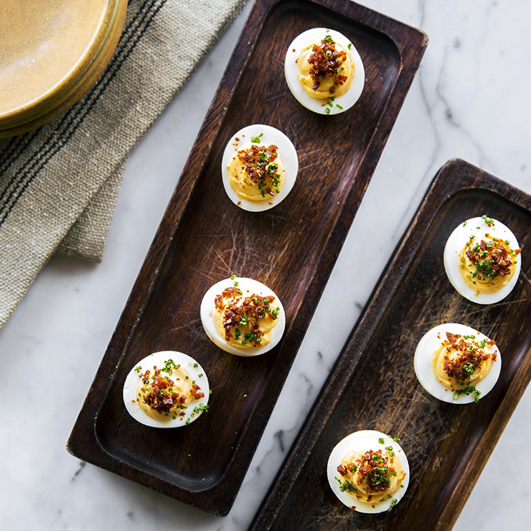 Chorizo Deviled Eggs Recipe Sunset Magazine 8069