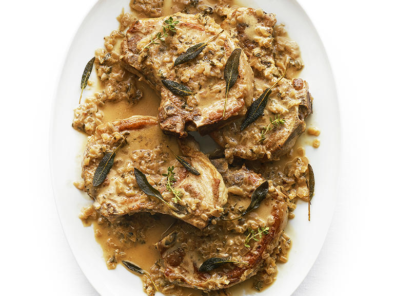 Cider-Braised Pork Chops Recipe – Sunset Magazine