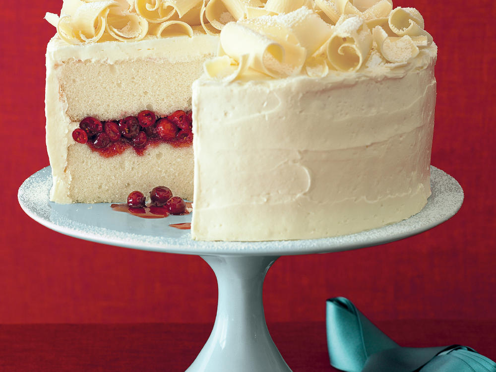 Cranberry Obsession Snow Cake Recipe – Sunset Magazine