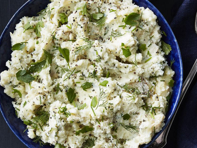 Mashed Potatoes with Herbed Greek Yogurt Recipe – Sunset Magazine