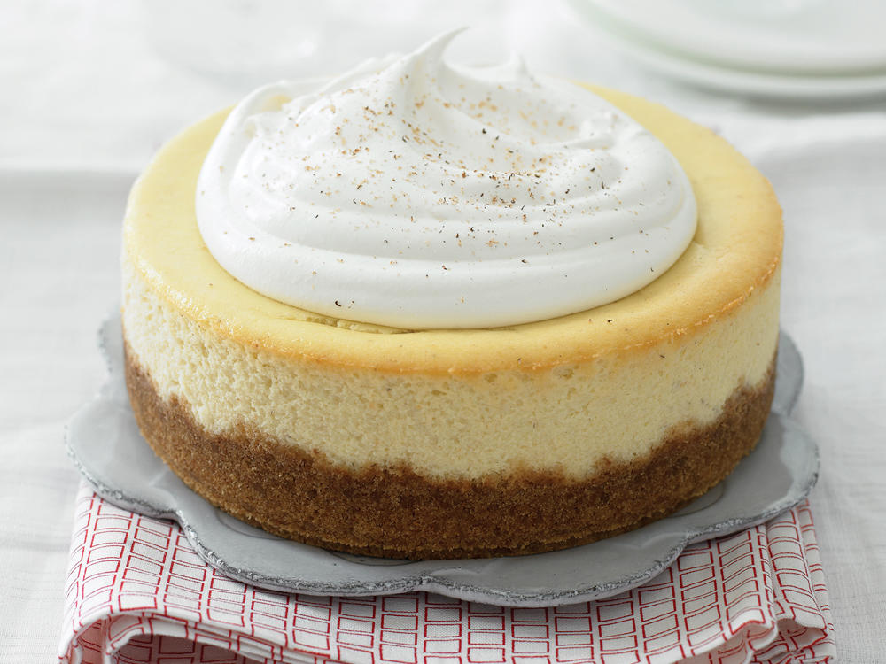 image of Eggnog Cheesecake recipe by Sunset