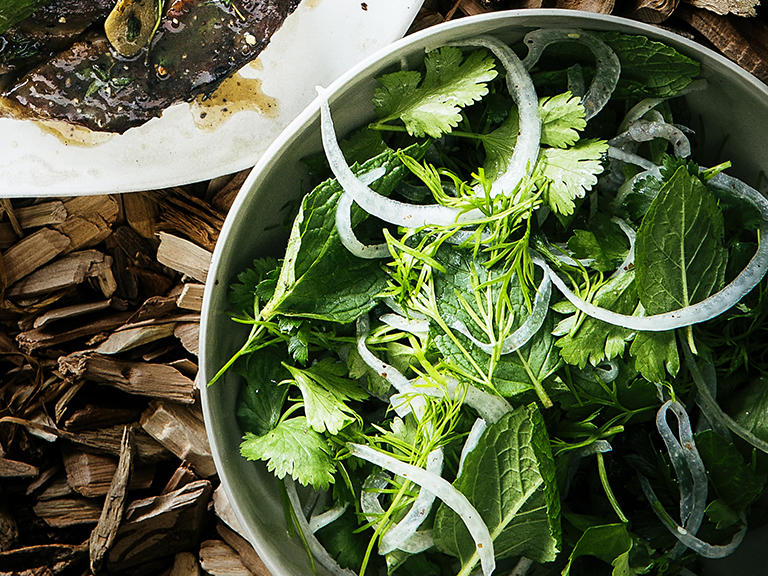 Herb and Onion Salad Recipe – Sunset Magazine