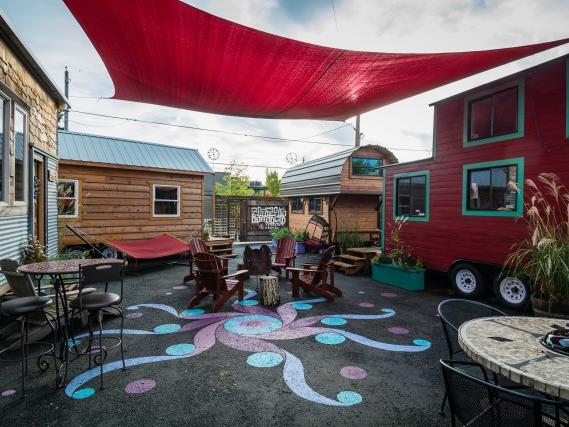 World’s First Tiny House Hotel Thrives in Portland