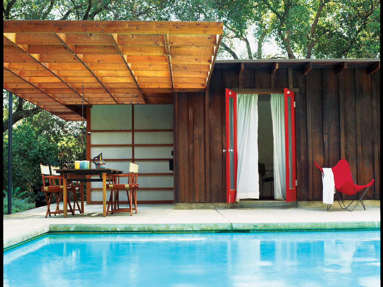 It Used to Be a Horse Shed—Now It’s a Stylish Pool House and Guest Suite