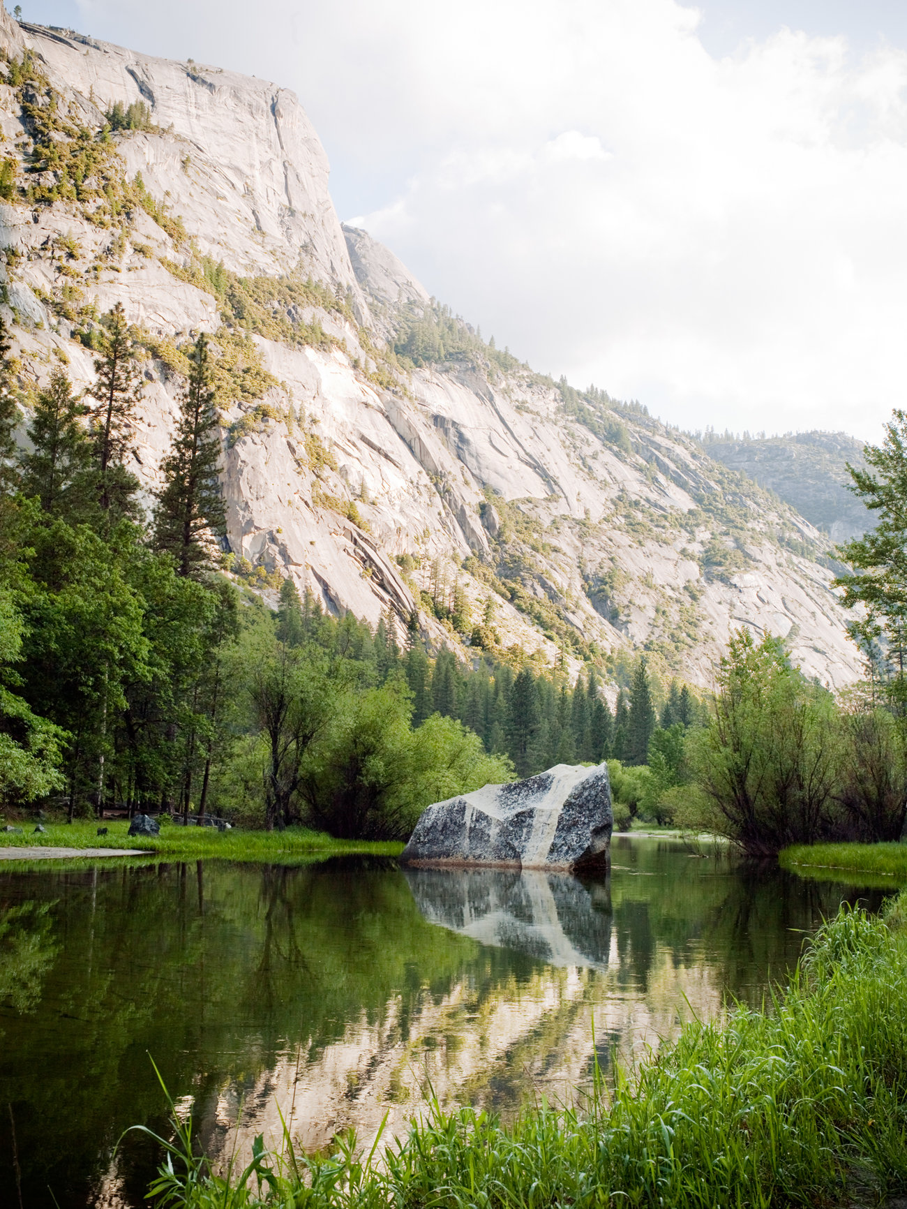 Mirror Lake, one of the best hikes in Yosemite