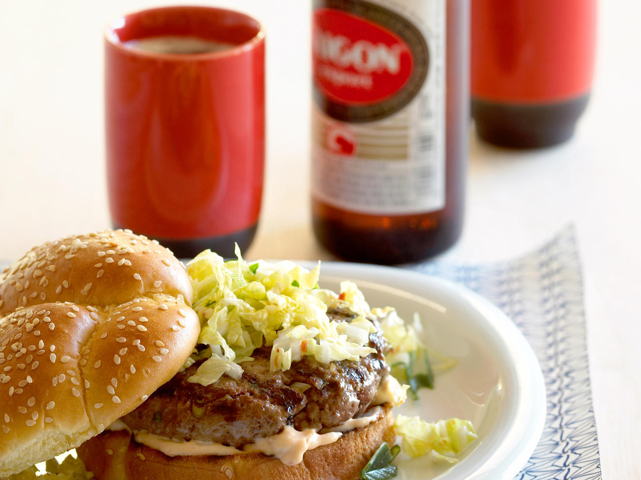 Korean Kimchi Burgers Recipe – Sunset Magazine