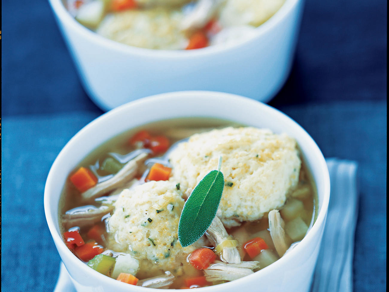 Chicken and Potato Soup with Dumplings