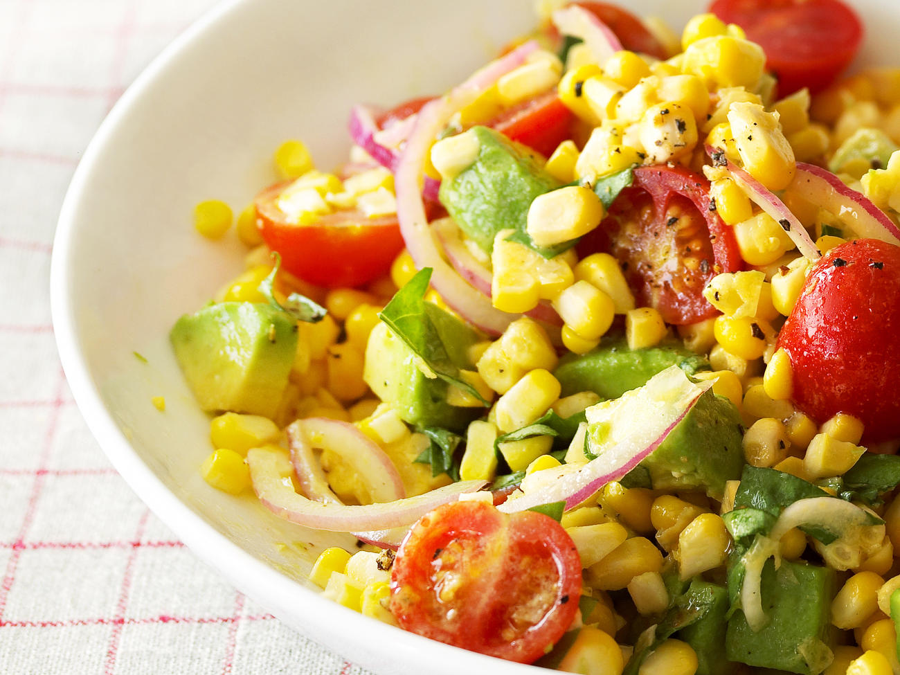 Fresh Corn and Avocado Salad and more July recipes