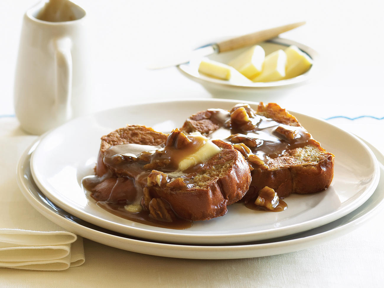 Toffee French Toast with Pecans Recipe – Sunset Magazine