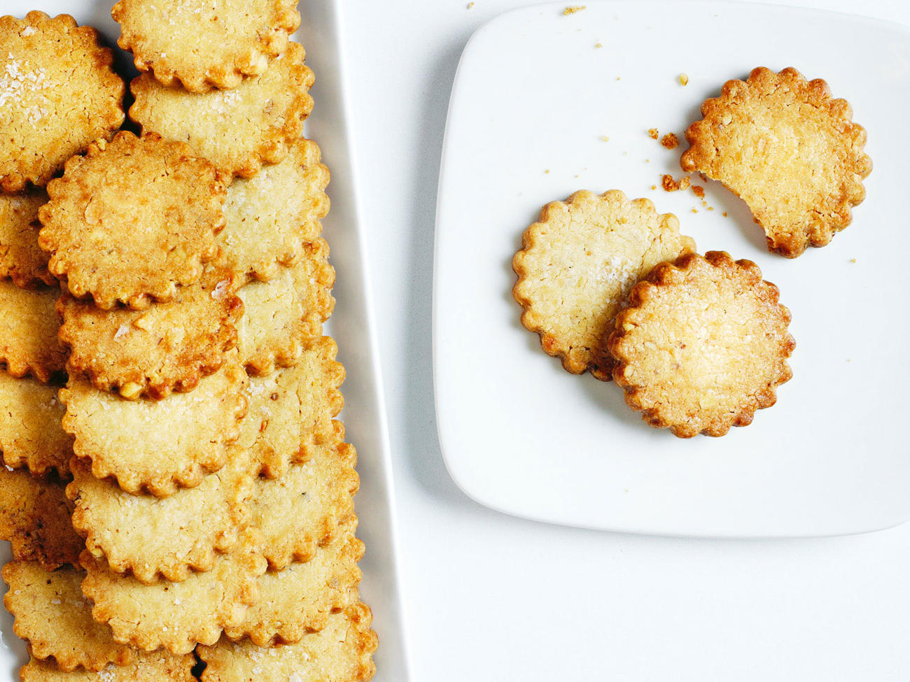 Walnut Shortbread Cookies & Flake Salt & Citrus Recipe - 0 – Sunset Magazine