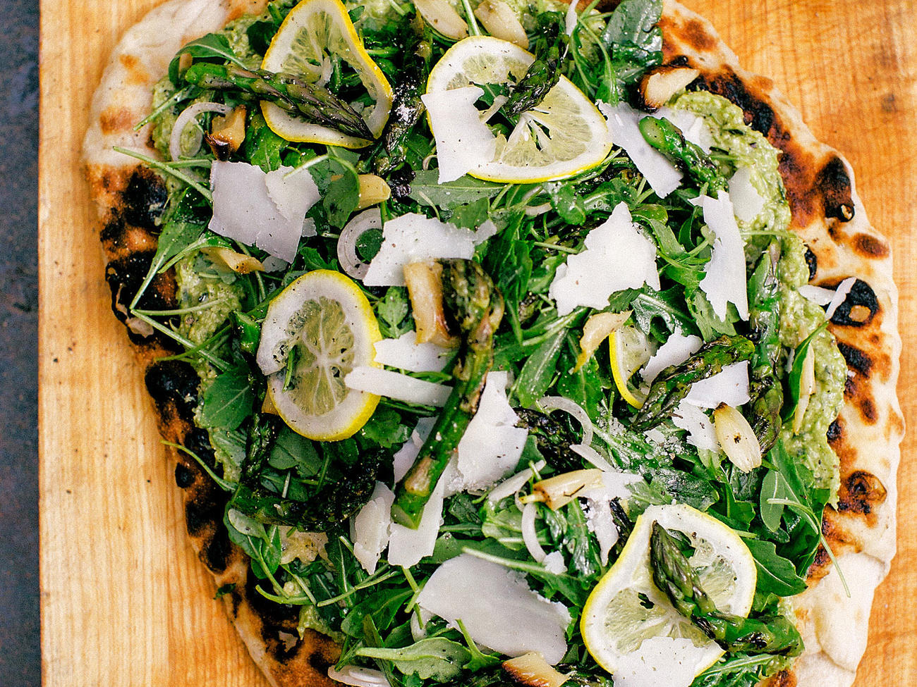 Asparagus Insalata Piadine Recipe – Sunset Magazine