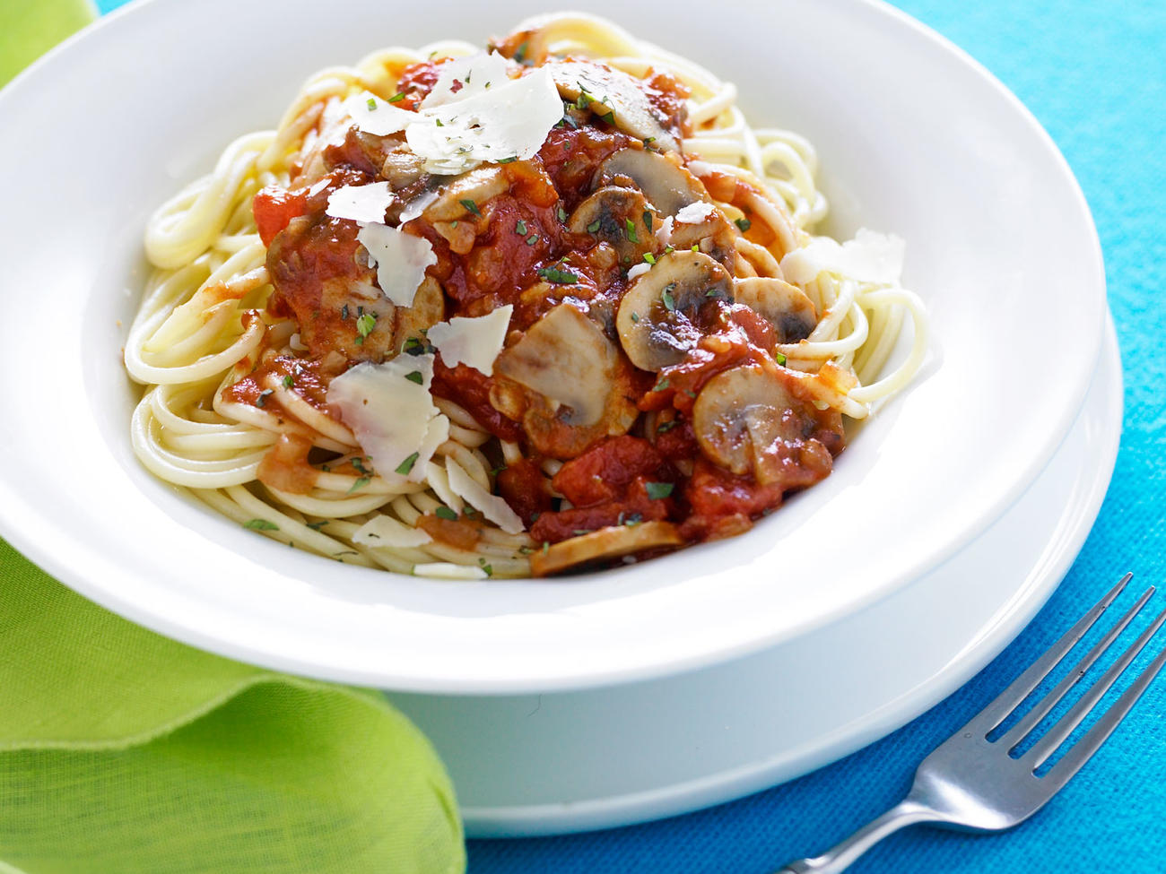 Mushroom-Herb Spaghetti Recipe – Sunset Magazine