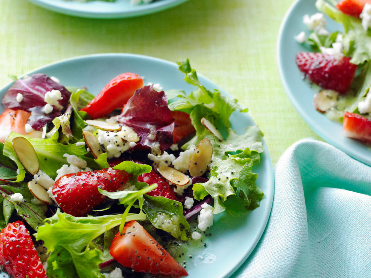 Strawberry Salad with Poppy Seed Dressing Recipe – Sunset Magazine