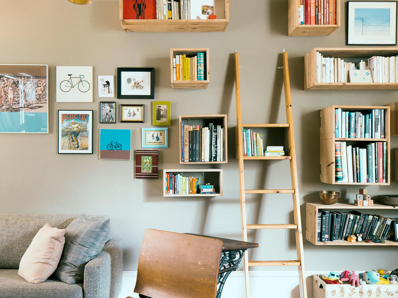 The Easiest Ways to Make Your Bookshelves Not Boring