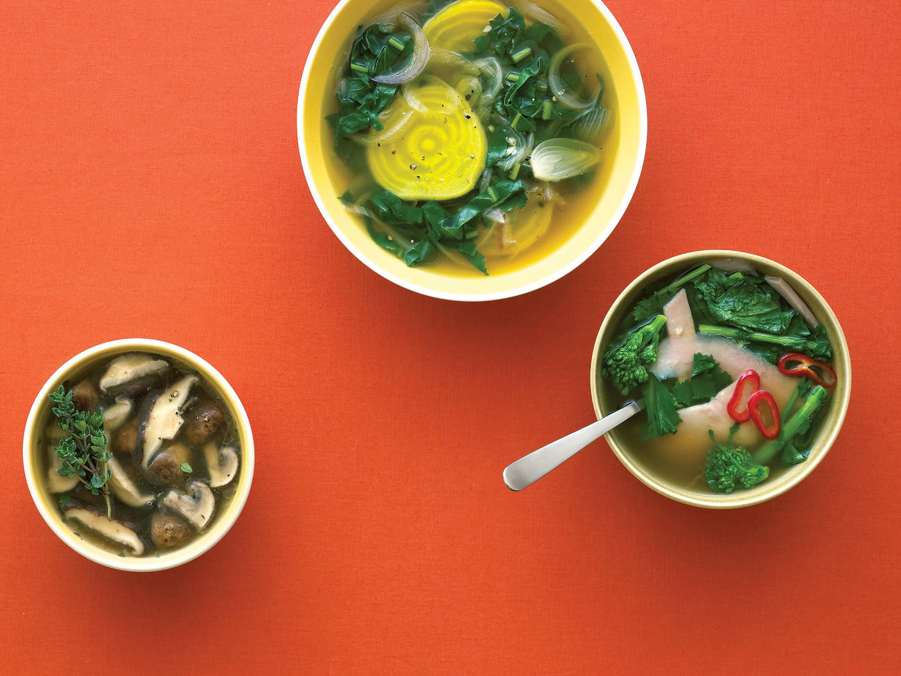 Golden Beet and Beet Greens Soup Recipe Sunset Magazine