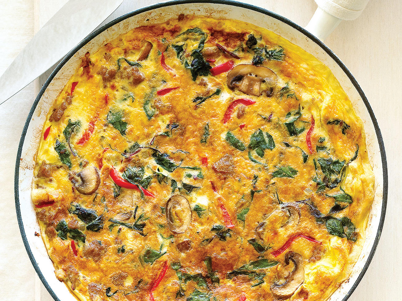 Swiss Chard and Sausage Frittata Recipe – Sunset Magazine